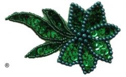 Preview: Paillettenmotiv 21 Blume