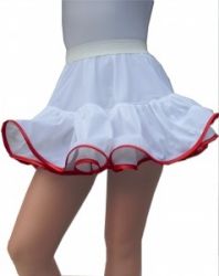 Preview: Mariechenpetticoat mit 2 Lagen Einfassband