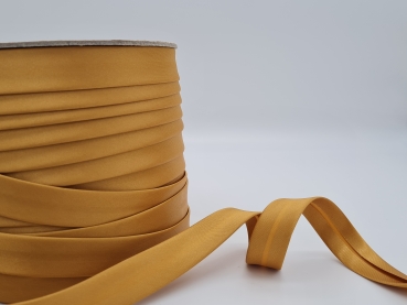 217 Satin Schrägband 4 cm breit gold