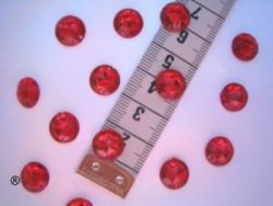 Acrylsteine 13 mm rot