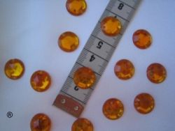Acrylsteine 13 mm topaz