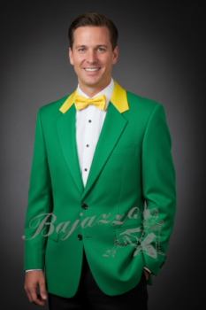 Grün-gelbe Komiteejacke Herrengröße 58 Sonderangebot