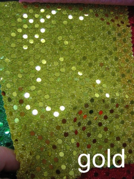 185 Paillettenstoff gold Rest