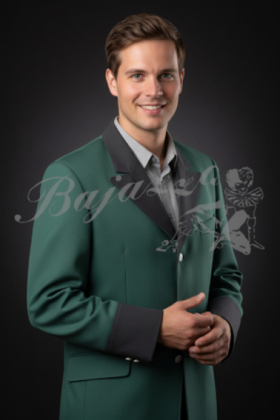 Schützenjacke grün-schwarz mit Manchetten Sonderangebot