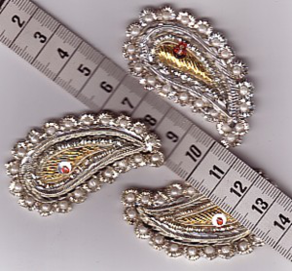 Paillettenmotiv 1 Paisley