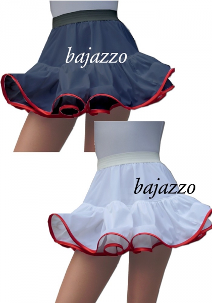 Mariechenpetticoat mit 2 Lagen Einfassband