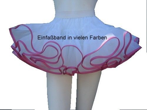 Unterrock für Tanzgarde mit Einfassband