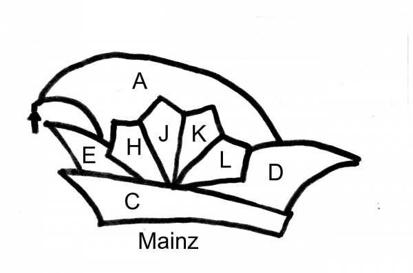 128 Prinzenmütze Mainz Luxus